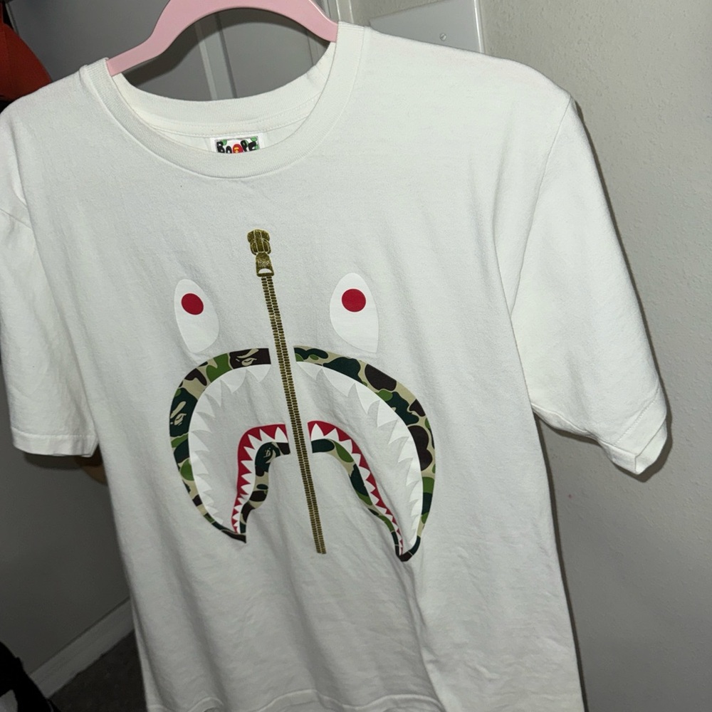 Bape Classic White Tee